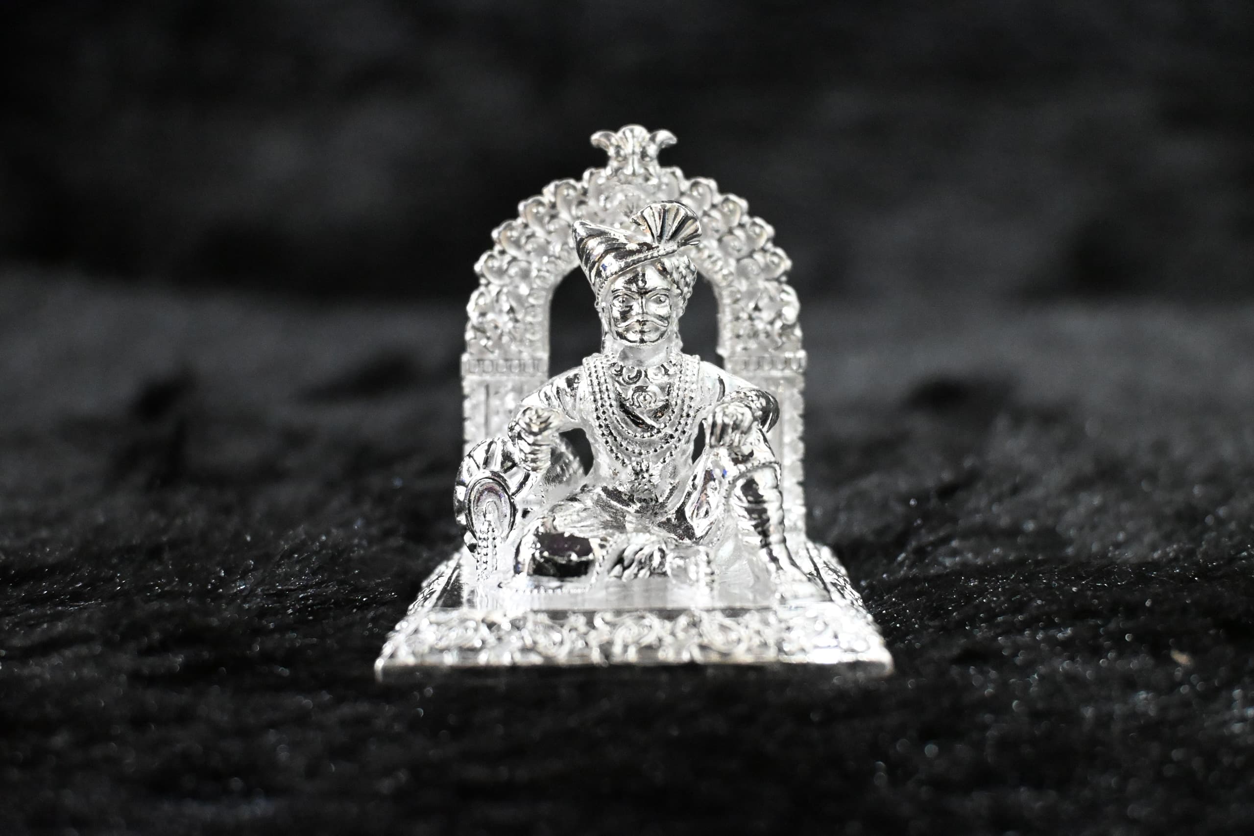 Silver Solid Shri Jotiba Murti