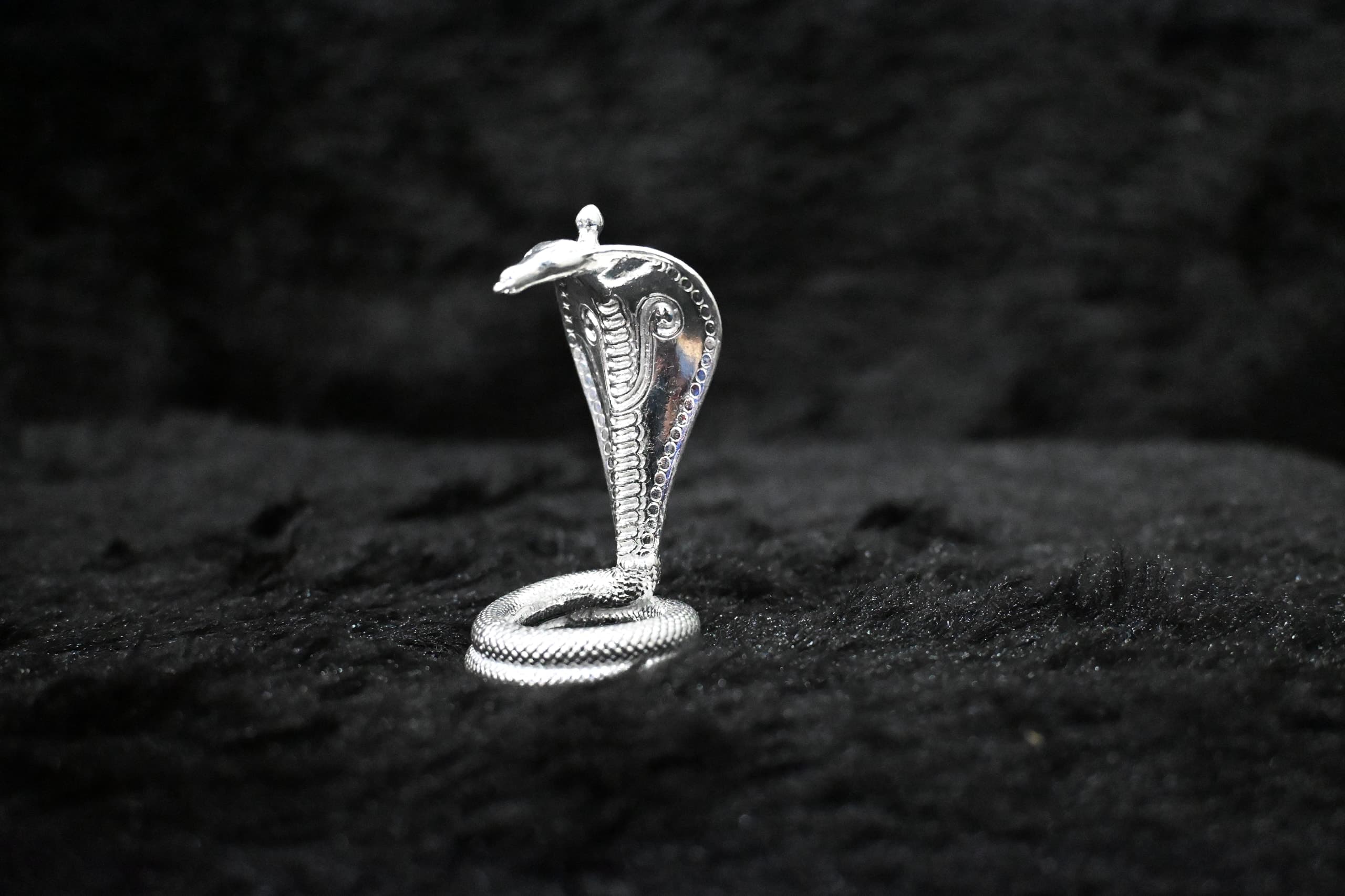 Silver Solid Naag Murti