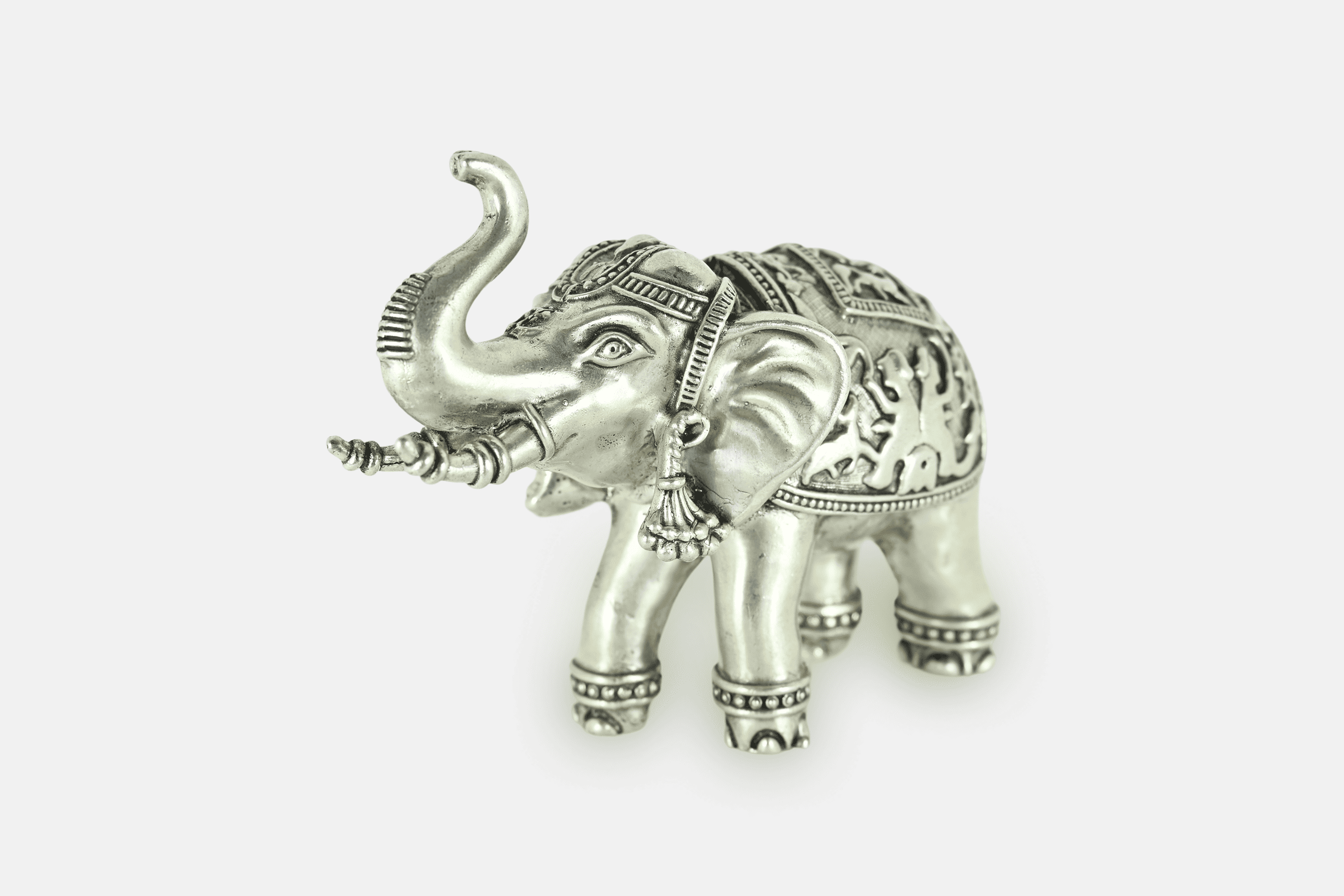 Prosperity Gajalaxmi Silver Idol