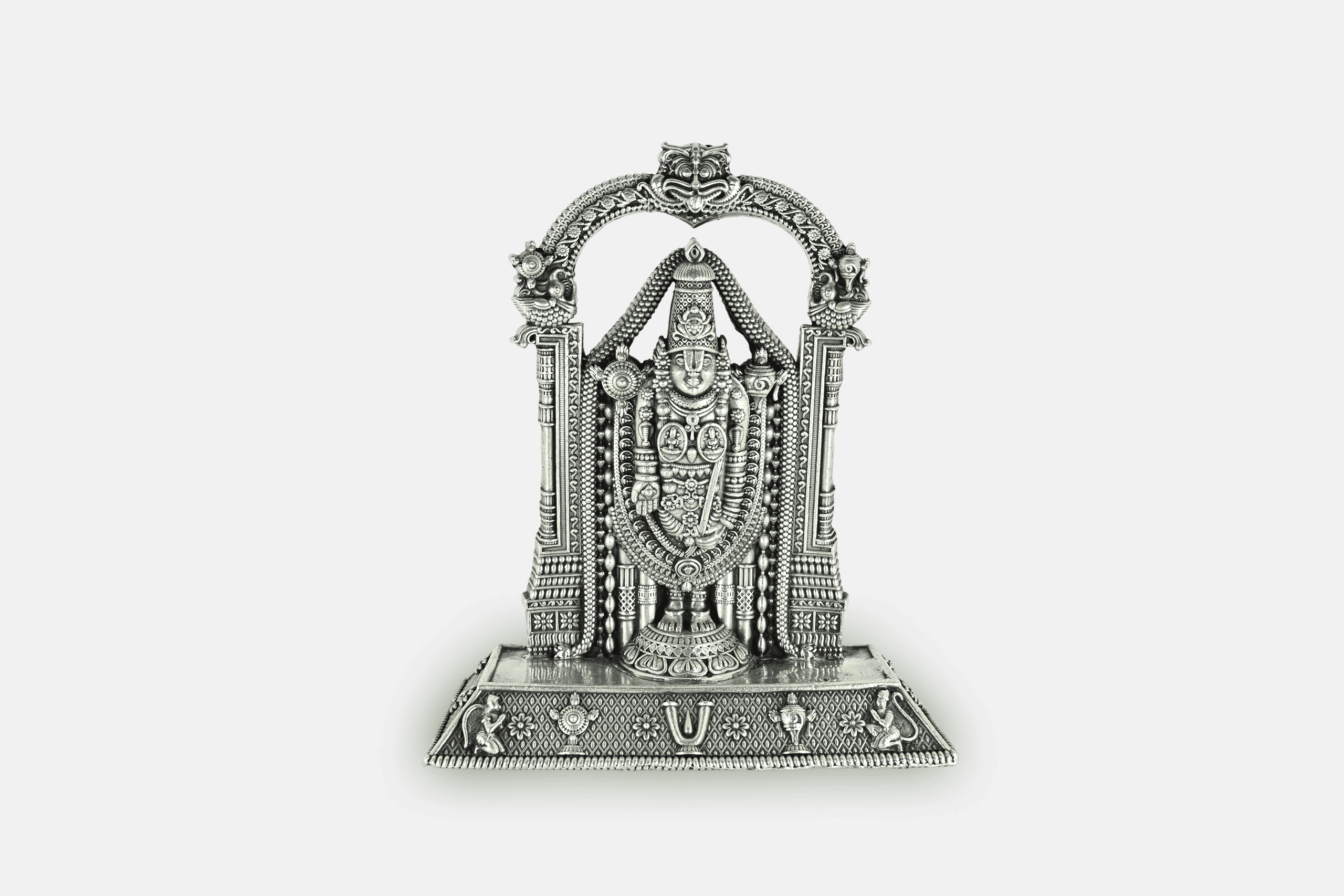 Balaji Solid Silver Murti