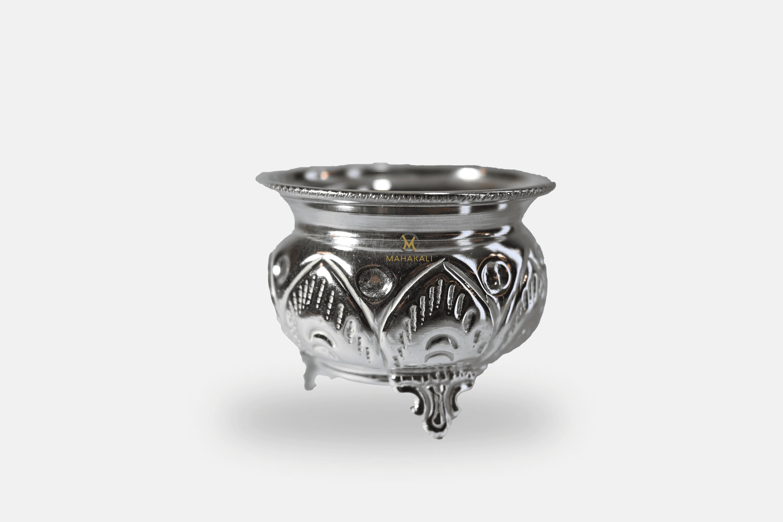 Traditional Elegance Silver Matka Stand